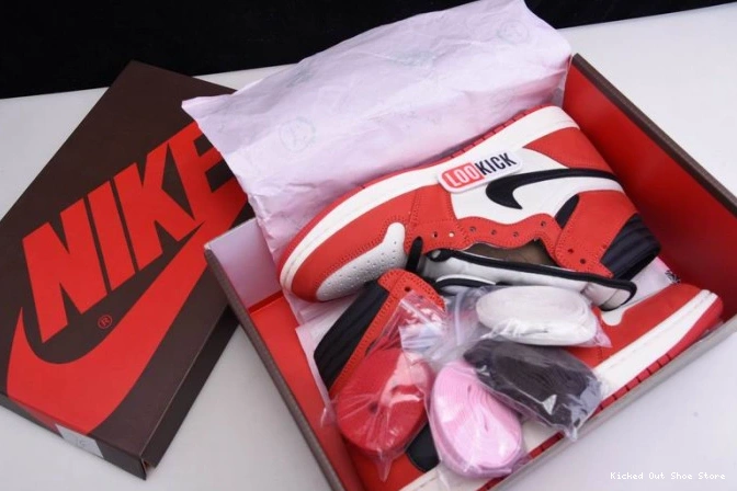 Kicked Out Shoe Store HIGH JORDAN TRAVIS CD4487 100(RED) X OG SCOTT 1 AIR RETRO - 0818